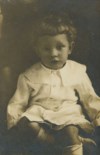 Paul Elwood Lewis, 1 year old, 1919.