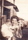 Augustus Cushman & Bill (nine months old) March 1919
