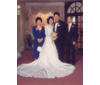 From left to right: Kui Ling, Annie (daughter), Ming (new son-in-law), Jun Shong - 1988.
